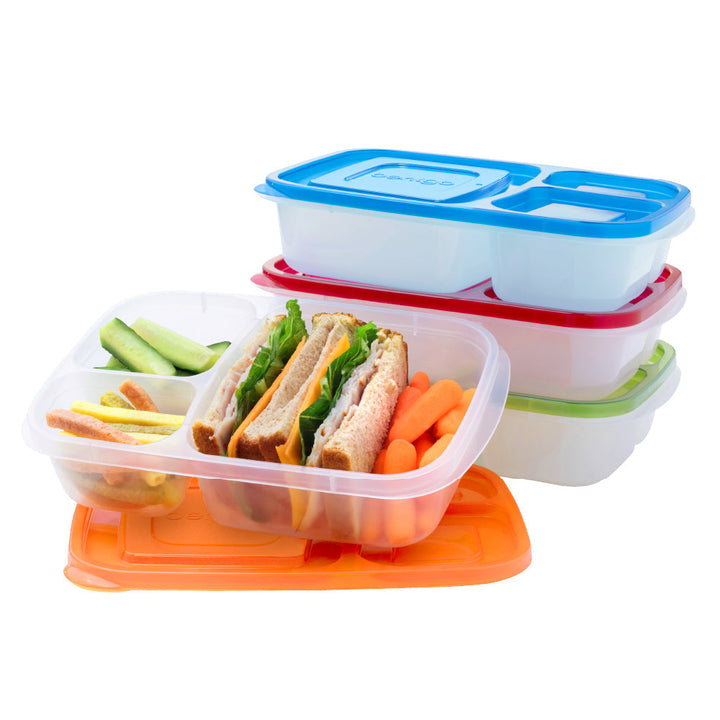 Bentgo Easyboxes 3-Compartment Food Containers 8-Piece Set L5