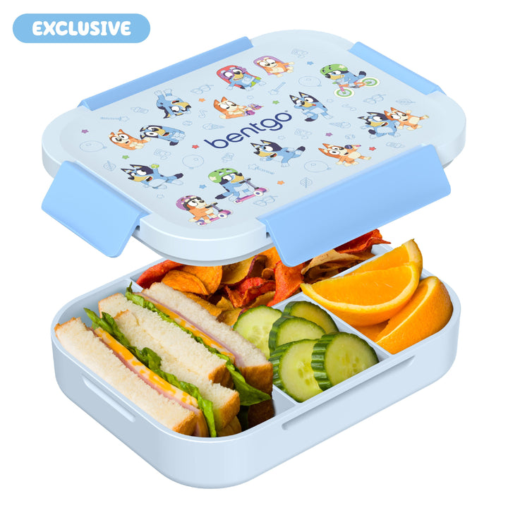Bentgo + Bluey Kids Snap & Go Lunch Box I0