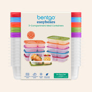 Bentgo Easyboxes 3-Compartment Food Containers 20-Piece Set