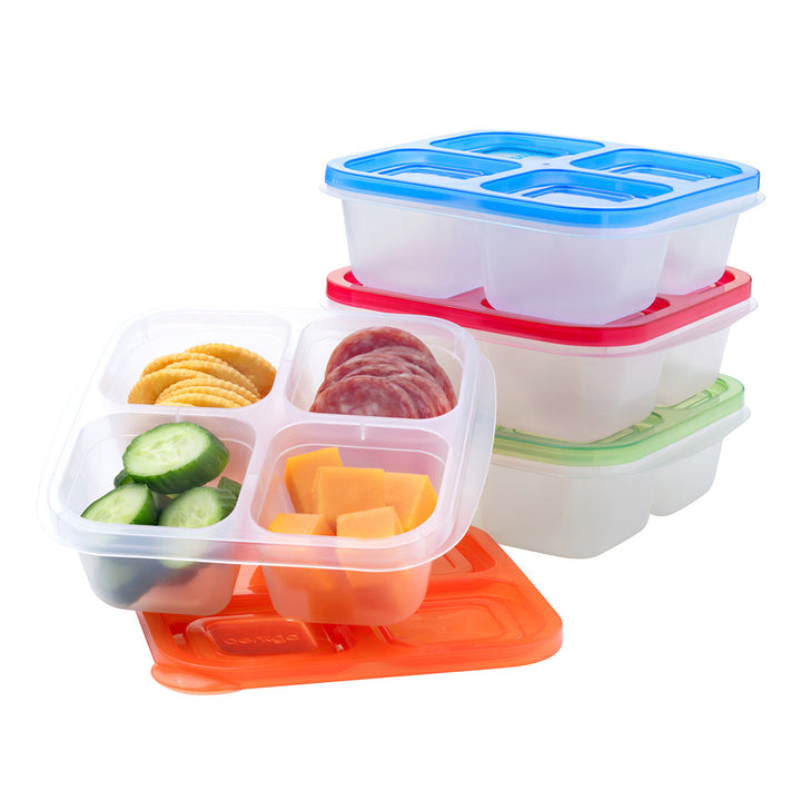 Bentgo Easyboxes 4-Compartment Snack Containers 8-Piece Set U6