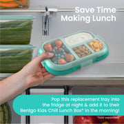 Bentgo Chill Kids Tray with Transparent Cover