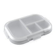 Bentgo Chill Kids Tray with Transparent Cover - Gray