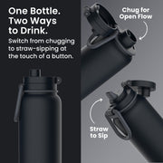 Bentgo Flip 2-in-1 Water Bottle (24 fl oz)