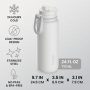Bentgo Flip 2-in-1 Water Bottle (24 fl oz)