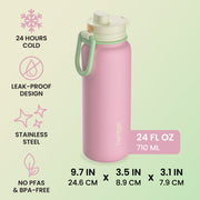 Bentgo Flip 2-in-1 Water Bottle (24 fl oz)