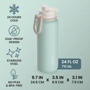 Bentgo Flip 2-in-1 Water Bottle (24 fl oz)