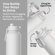 Bentgo Flip 2-in-1 Water Bottle (32 fl oz)
