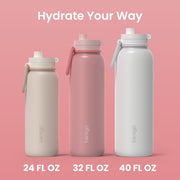 Bentgo Flip 2-in-1 Water Bottle (32 fl oz)