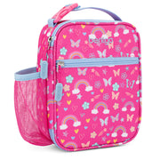 Bentgo Kids Insulated Lunch Tote - Rainbows and Butterflies
