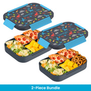 Bentgo Kids Snap & Go Lunch Box (2-Pack) - Dinosaur