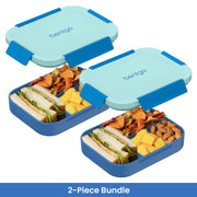 Bentgo Kids Snap & Go Lunch Box (2-Pack) - Blue