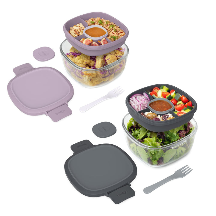 Bentgo Glass Salad Container (2-Pack) C3