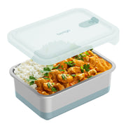 Bentgo MicroSteel Heat & Eat Container - Family Size 8.5 Cups - Aqua