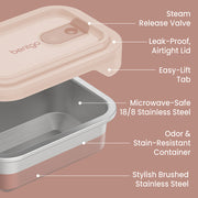 Bentgo MicroSteel Heat & Eat Container