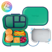 Bentgo Chill Kids Lunch Box - Green/Navy