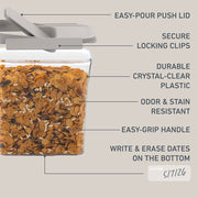 Bentgo Pantry Airtight Cereal Containers (6-pcs)