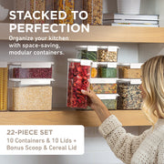 Bentgo Pantry Airtight Food Storage Containers (22-pcs)
