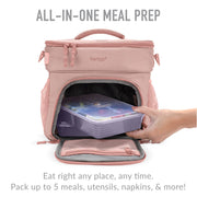 Bentgo Prep Deluxe Bag & 60-Piece Meal Prep Container Set