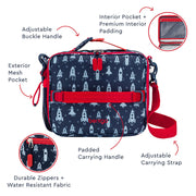 Bentgo Kids Prints Lunch Box, Lunch Bag, & Ice Packs