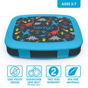 Bentgo Kids Prints Lunch Box, Lunch Bag, & Ice Packs