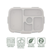 Bentgo Kids Prints Tray with Transparent Cover