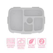 Bentgo Kids Prints Tray with Transparent Cover