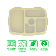 Bentgo Kids Prints Tray with Transparent Cover
