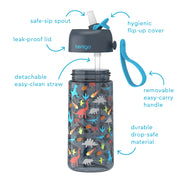 Bentgo Kids Prints Lunch Box & Water Bottle
