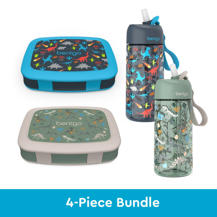 Bentgo Kids Prints Lunch Boxes & Water Bottles G7